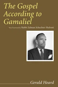 The Gospel According to Gamaliel_cover