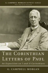 The Corinthian Letters of Paul_cover