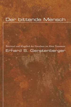 Der bittende Mensch