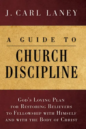 A Guide to Church Discipline