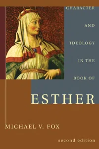 Character and Ideology in the Book of Esther_cover