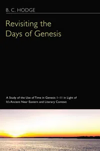 Revisiting the Days of Genesis_cover