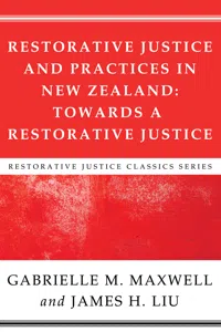 Restorative Justice and Practices in New Zealand_cover