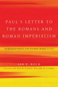 Paul's Letter to the Romans and Roman Imperialism_cover