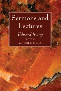 Sermons and Lectures_cover