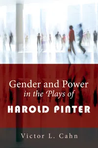 Gender and Power in the Plays of Harold Pinter_cover
