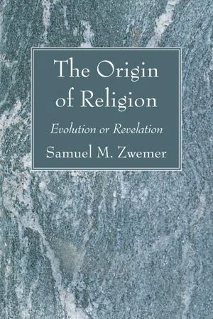 The Origin of Religion