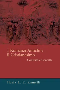 I Romanzi Antichi e il Cristianesimo_cover