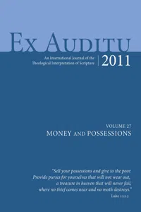 Ex Auditu - Volume 27_cover