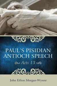 Paul's Pisidian Antioch Speech_cover