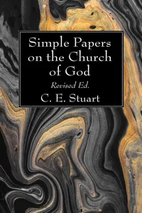 Simple Papers on the Church of God, Revised Ed._cover