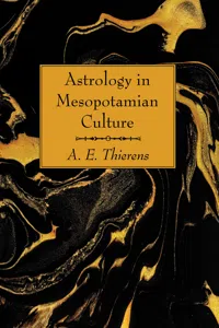 Astrology in Mesopotamian Culture_cover