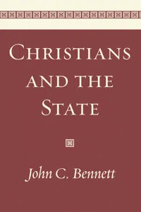 Christians and the State_cover