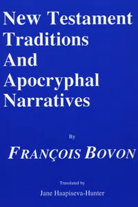 New Testament Traditions and Apocryphal Narratives_cover