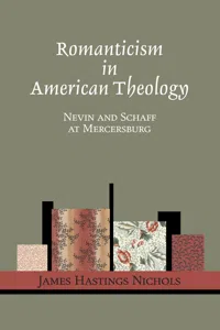 Romanticism in American Theology_cover