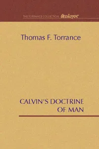 Calvin's Doctrine of Man_cover