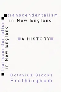 Transcendentalism in New England_cover