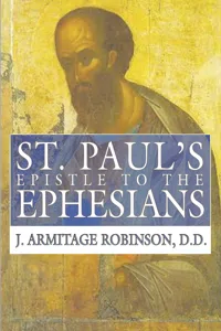 St. Paul's Epistle to the Ephesians_cover