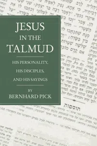 Jesus in the Talmud_cover