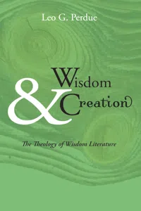 Wisdom & Creation_cover