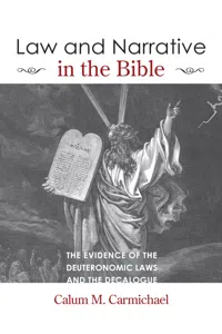 Law and Narrative in the Bible_cover