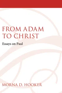 From Adam to Christ_cover