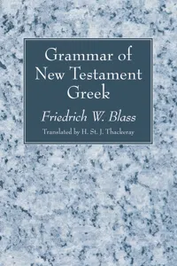 Grammar of New Testament Greek_cover