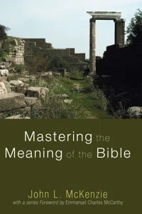 Mastering the Meaning of the Bible_cover