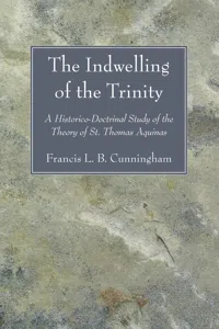 The Indwelling of the Trinity_cover