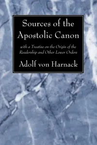 Sources of the Apostolic Canon_cover