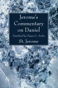 Jerome's Commentary on Daniel_cover