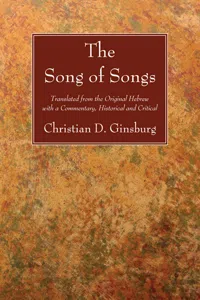 The Song of Songs_cover