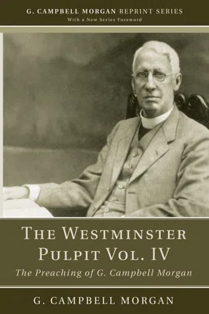 The Westminster Pulpit vol. IV