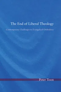 The End of Liberal Theology_cover