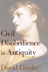 Civil Disobedience in Antiquity_cover