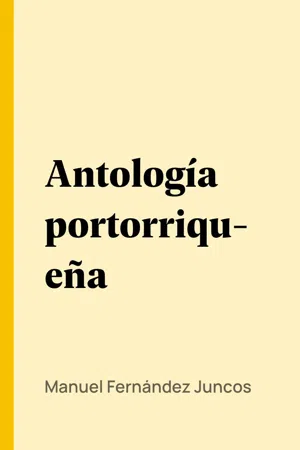 Antología portorriqueña