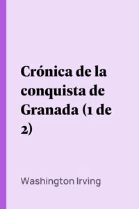 Crónica de la conquista de Granada_cover