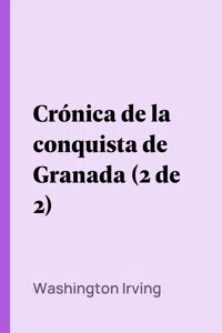 Crónica de la conquista de Granada_cover