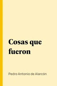 Cosas que fueron_cover