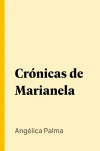 Crónicas de Marianela_cover