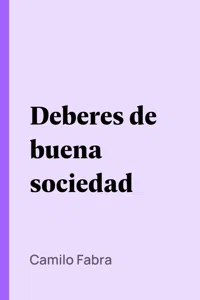 Deberes de buena sociedad_cover