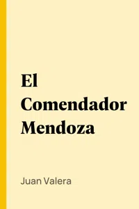 El Comendador Mendoza_cover