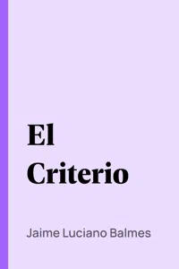 El Criterio_cover