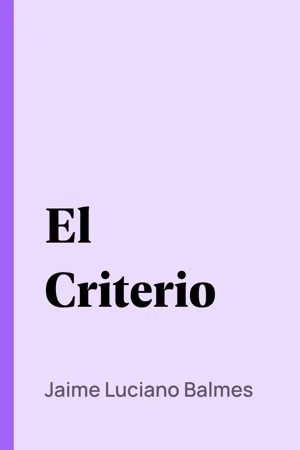 El Criterio