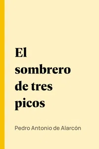 El sombrero de tres picos_cover