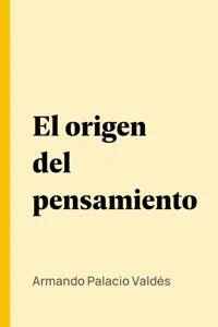 El origen del pensamiento_cover