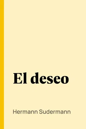 El deseo