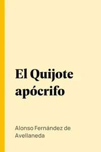 El Quijote apócrifo_cover