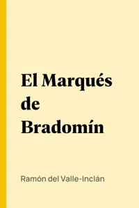 El Marqués de Bradomín_cover