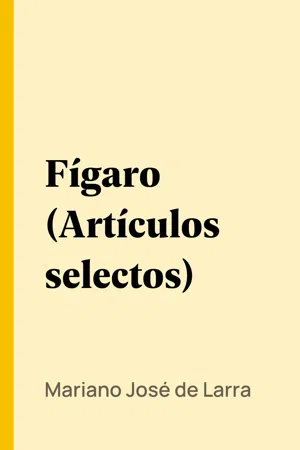 Fígaro (Artículos selectos)